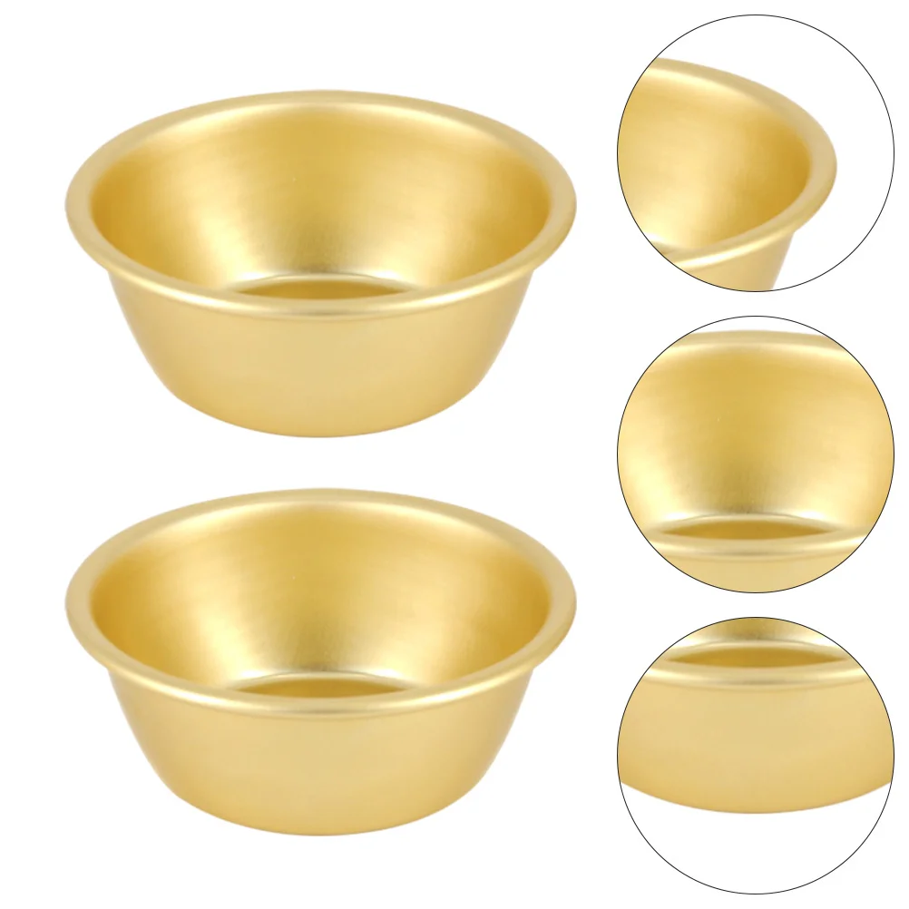 

Bowls Bowl Korean Rice Makgeolli Soup Aluminum Metal Traditional Dish Drink Cup Sauce Dipping Salad Hiking Dishes Appetizer Prep