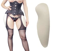 sponge thigh pad sexy crotch sponge pad thickened breathable fake ass cosplay free shipping