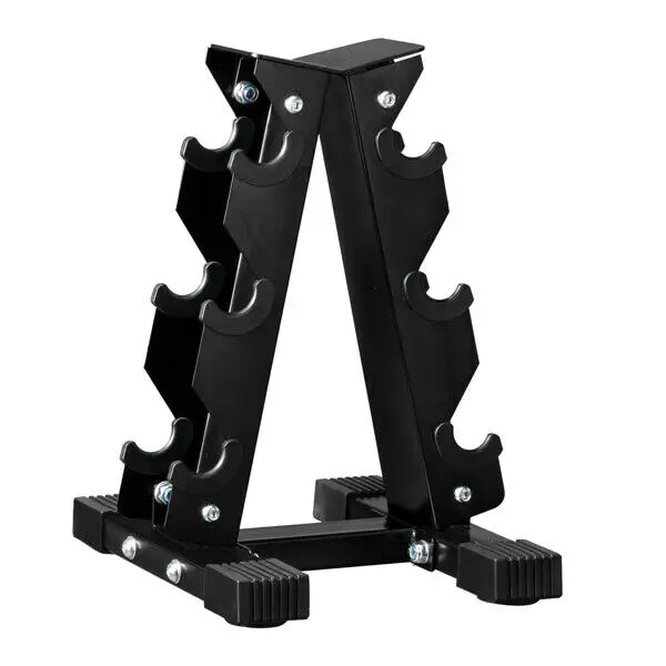 

Iron Dumbbell Rack Storage Black