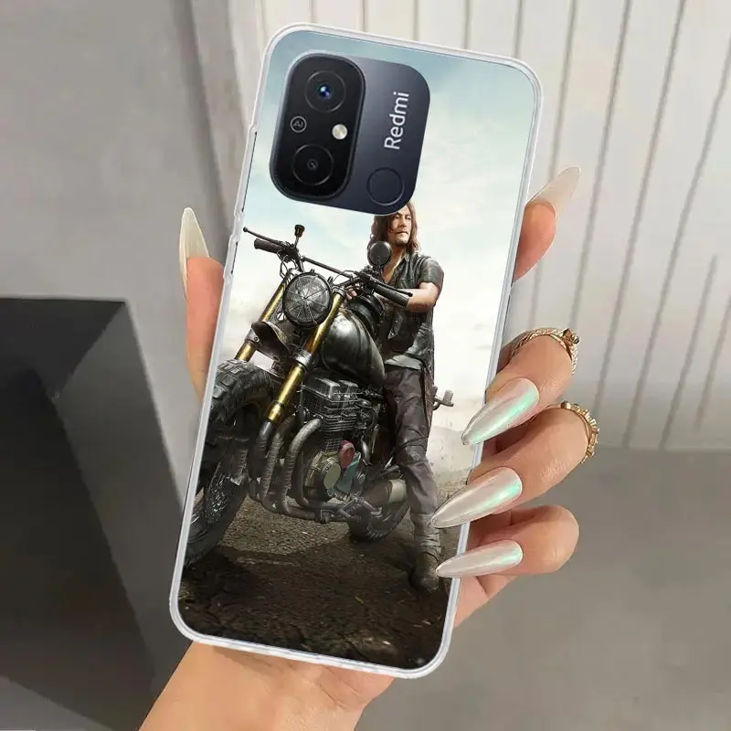 Ходячие мертвецы Дэрил Диксон чехол для телефона Xiaomi Redmi 12C 12 10C 10A 10X 10 9C 9A 9 9T 8A 8 7A 7 6A
