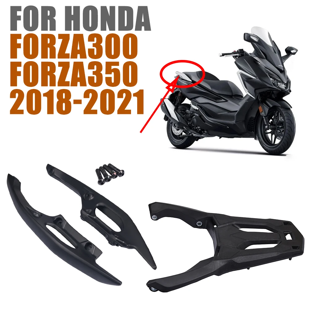Motorcycle Rear Seat Bracket Luggage Rack Bag Armrest Handle Tail For Honda Forza350 2021 Forza 350 300 Forza300 2018 2019 2020