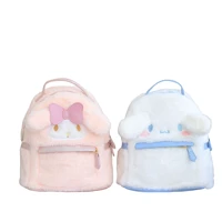 sanrio japanese anime my melody cinnamoroll plush backpack cute girl heart big ear dog melody jk soft girl backpack