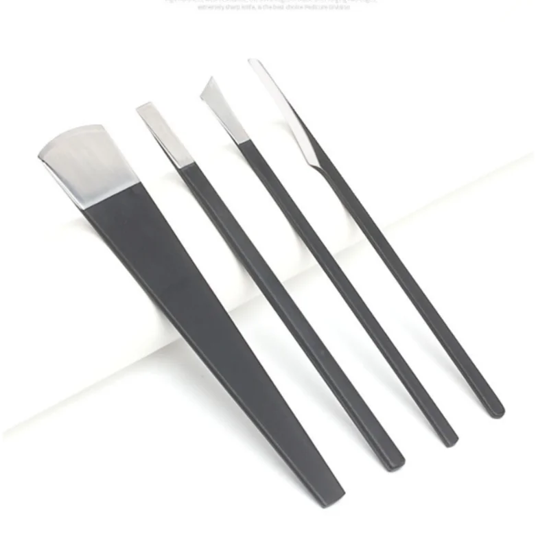 

4pcs Professional Pedicure Knife Set Yangzhou Three Knives Yanjiagou Gray Nail Special Tools Lame Household Technician Single