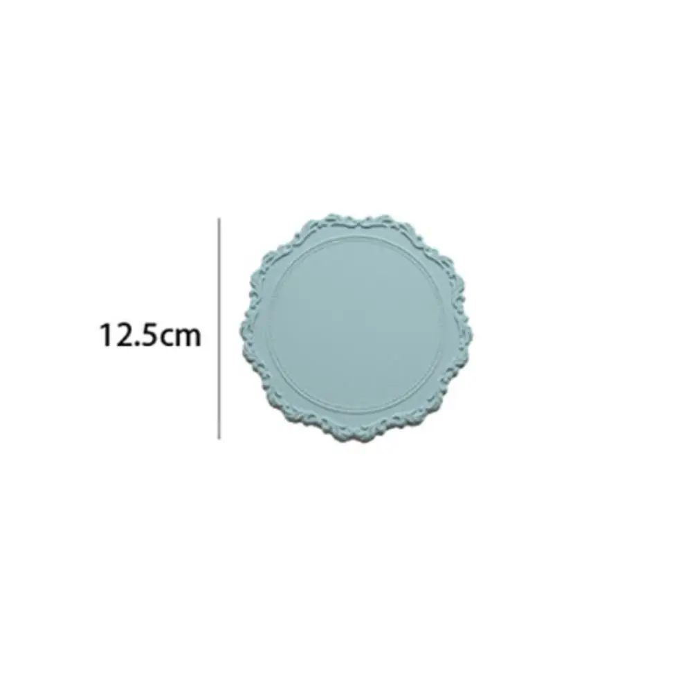 2 шт. кружевная силиконовая подставка под столовую посуду