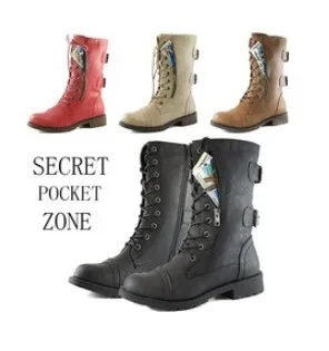 

Low Heel Square Heel Knight Boots Side Zip Middle Tube Boots Women's Casual Boots Factory Wholesale