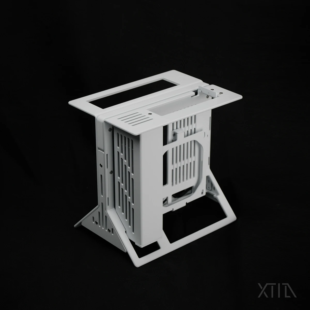 Новинка 2022 [xproto Mini] xtia itx 1U core display полностью алюминиевый вертикальный портативный