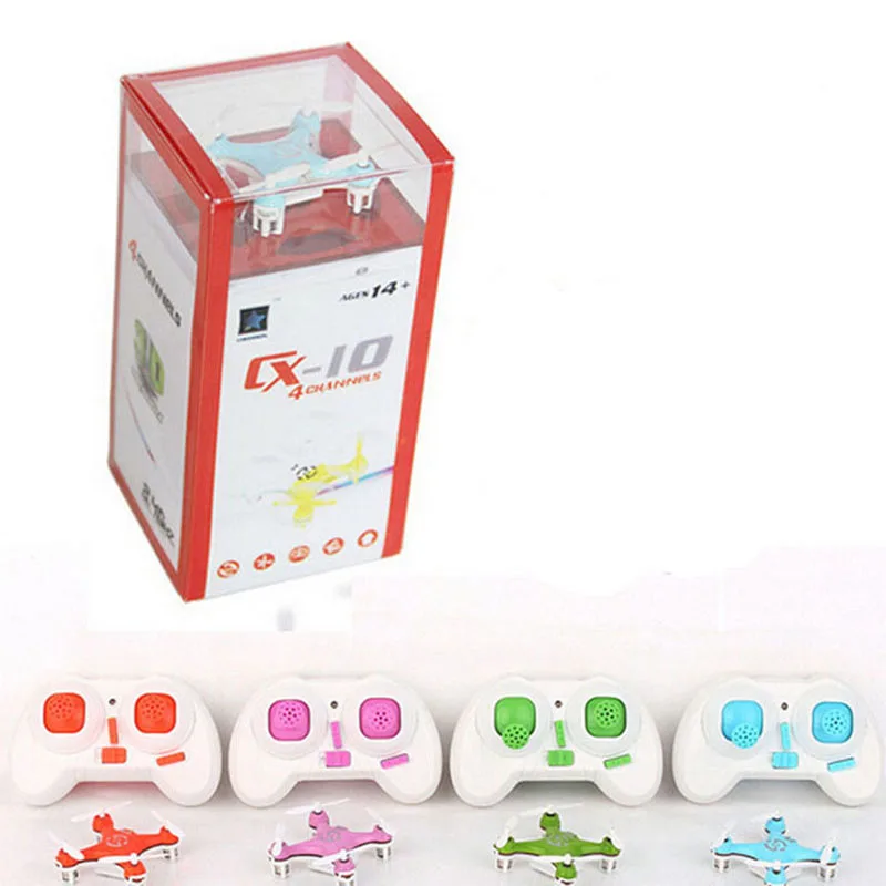 Cheerson cx-10 cx10 Mini 2 4g 4CH RC дистанционное управление Квадрокоптер вертолет Дрон CX 10