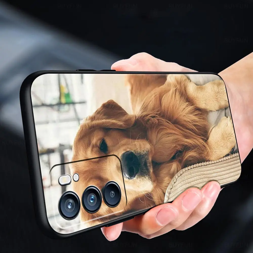 Фото Чехол для телефона Oppo Find X6 Pro X5 Reno7 Reno6 Pro 5G A54 A53 A52 A9 A15 A95 A17 A16 A74 A57 A31 Cover Labrador Retriever dog №5