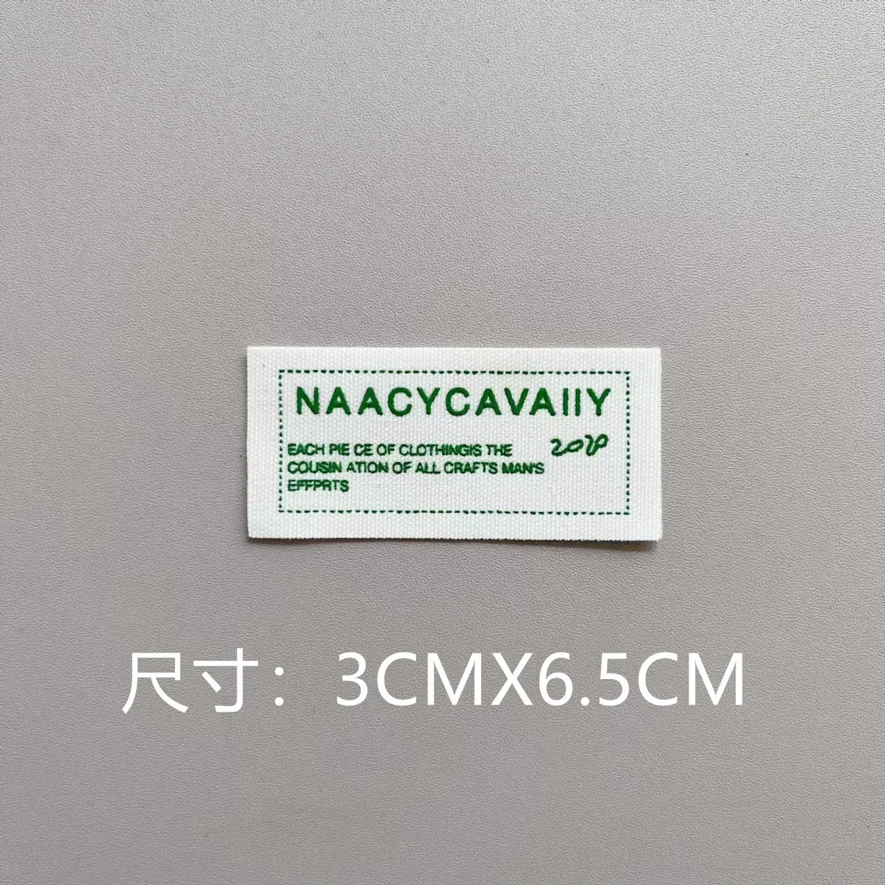 14 шт./партия нашивки из мягкой ткани с надписью