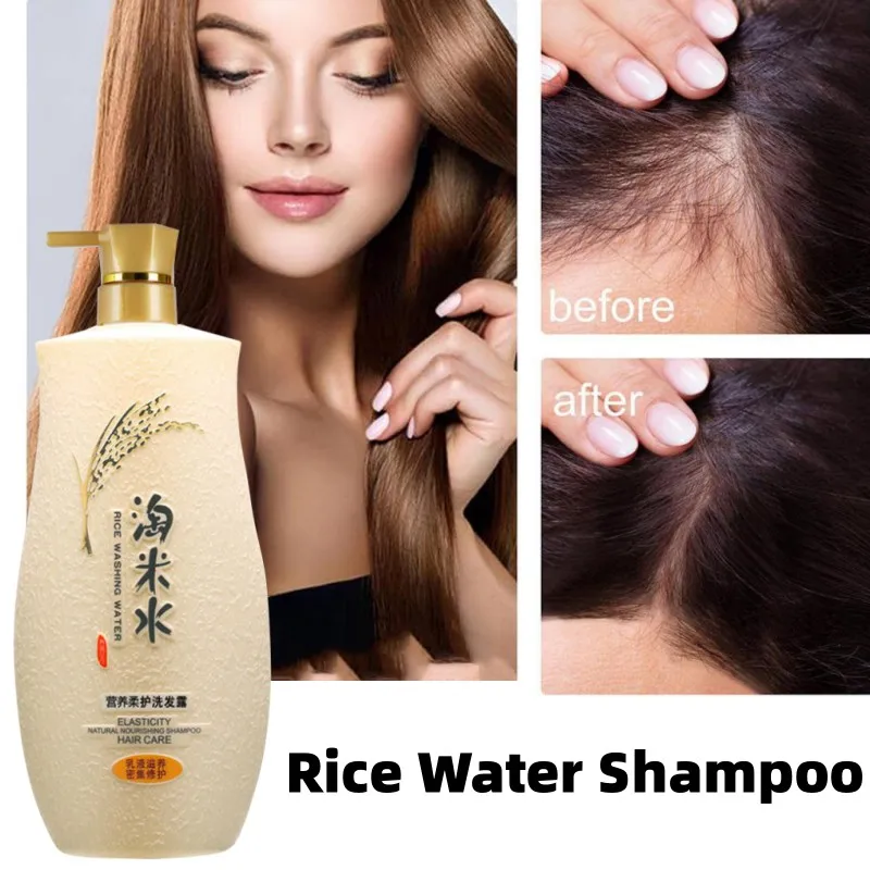 

Рисовый шампунь для волос способствует росту волос, удаляет перхоть, предотвращает зуд, уменьшает объем волос, восстанавливает блеск