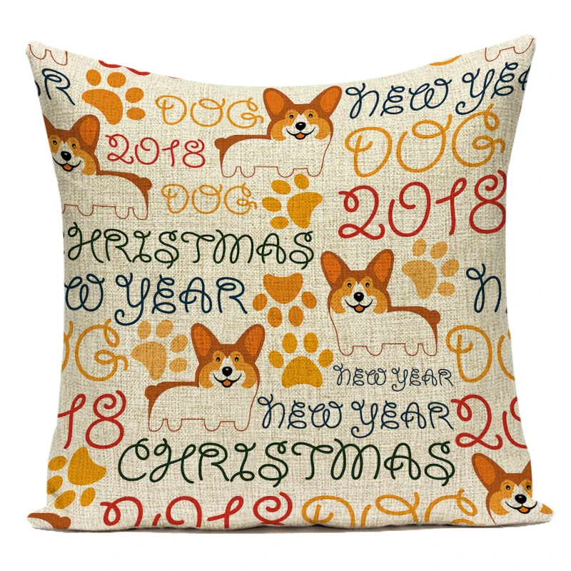 Пасхальные животные собака волк кошка наволочки для детской кровати украшение