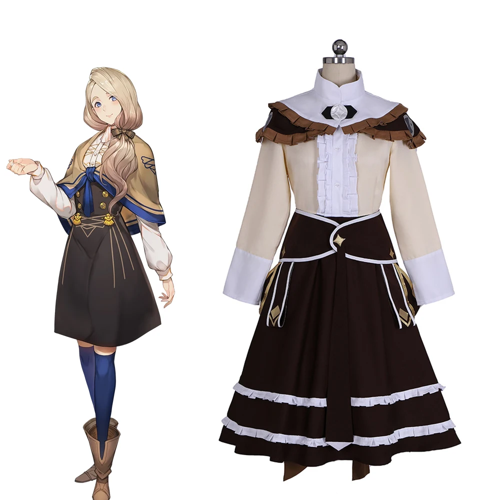 

Косплей-костюм с огненной эмблемой для женщин, Маскарадные костюмы, Хэллоуин, карнавальный бальный наряд, Рождественская вечеринка, униформа