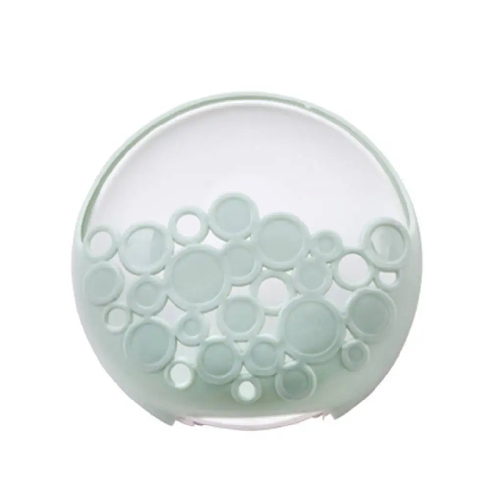 

Powerful Suction Cup Soap Dish Holder Wall Mounted Bathroom Shower Soap Saver Box Storage Hollow Organizer Rack