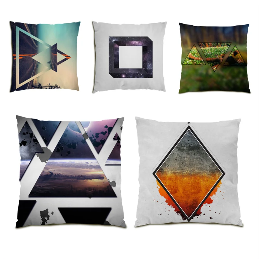 

Cushion Cover 45x45 Cushions Covers Simple Luxurious Home Decor Fashion Polyester Velvet Fabric Nordic Style Pillowcase E0650