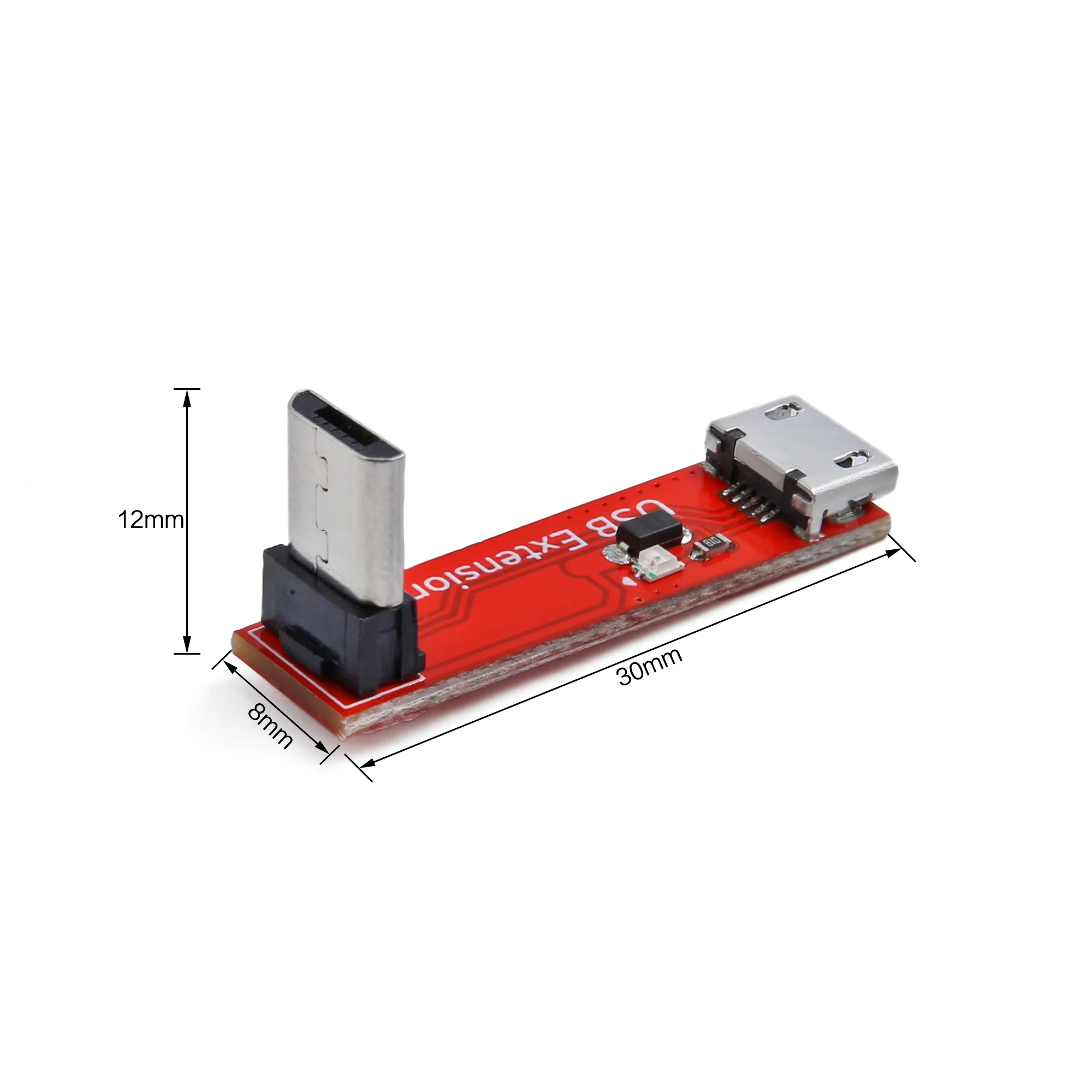 GEPRC L GEP-USB-Extension-90L модуль удлинения Micro Transfer мама-папа для радиоуправляемого