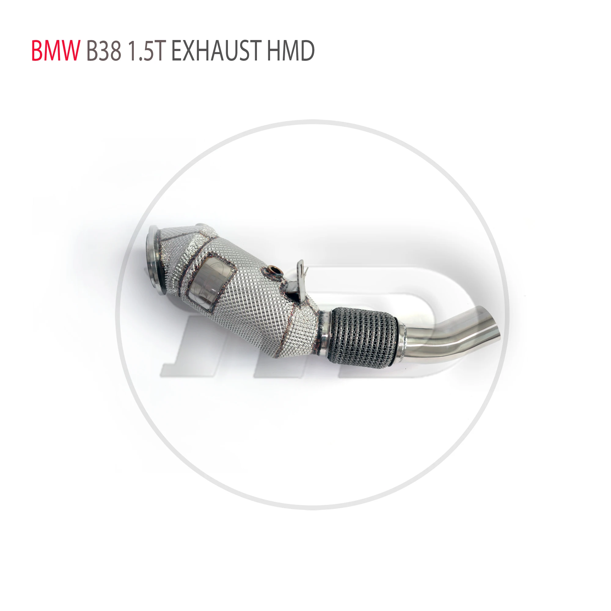 

HMD Exhaust System High Flow Performance Downpipe for BMW 118i F20 B38 Engine 1.5T Catalyst Converter Header