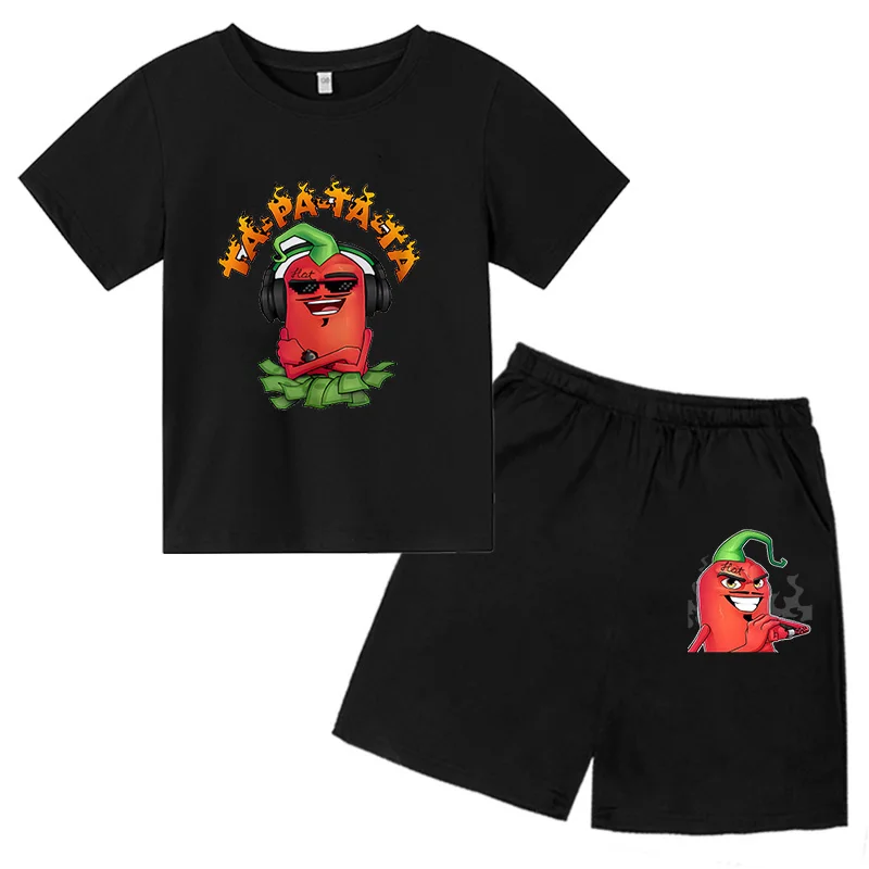 

2022 Latest Edisonpts Summer Fashion T-Shirts For Boys And Girls Edison Pts Charming Summer Suits For Kids 4-14 Years Old