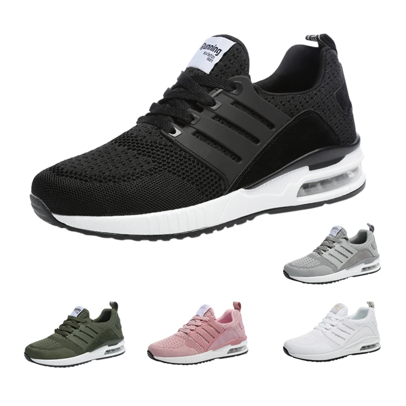 Couple Mesh Sneakers Men Shoes Breathable Male Running Shoes Fashion Unisex Light Athletic Sneakers Women Shoes 2022 Plus Size