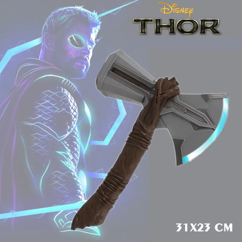 

Disney Thor Strombreaker Mjolnir Marvels Avengers Cosplay Shield Captain America Weapon Toy Super Hero Cosplay Action Figure