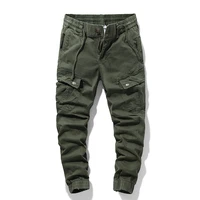 overalls streetwear mens sports pants casual elastic waist harem new pants mens pocket tooling pants mens pants joggers