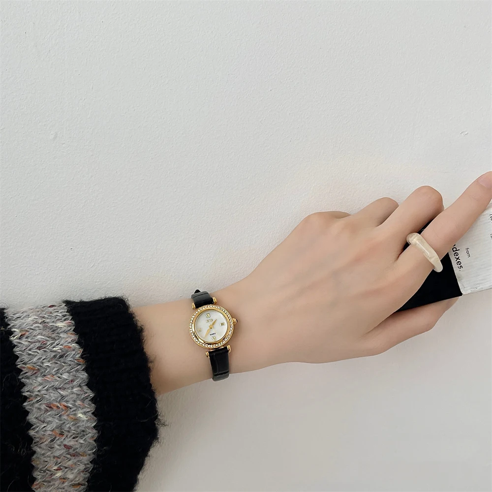 Новая мода IEKE в стиле ретро нишевый стиль Алмазный циферблат темпераментный