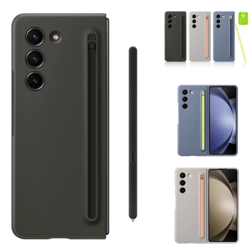 Фото Оригинальный чехол Fold 5, чехол для Samsung Galaxy Z Fold5 S Pen Case с чехлами Spen 5G №1