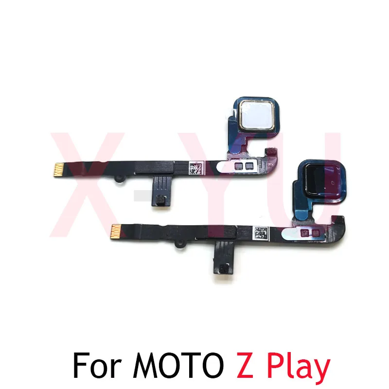 Для Motorola Moto Z Play XT1635 Главная Кнопка Датчик отпечатков пальцев возврат питания