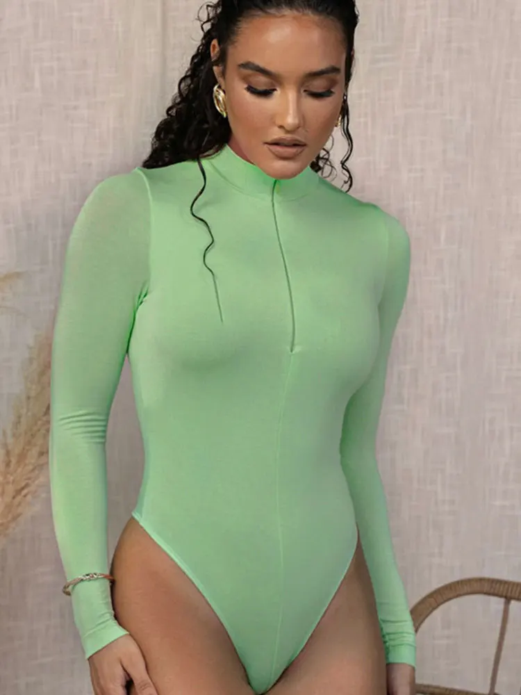 

Корректирующее боди, однотонные базовые Топы, женское сексуальное боди, боди с длинным рукавом и запахом на бедрах, фантазийное боди, одежда...