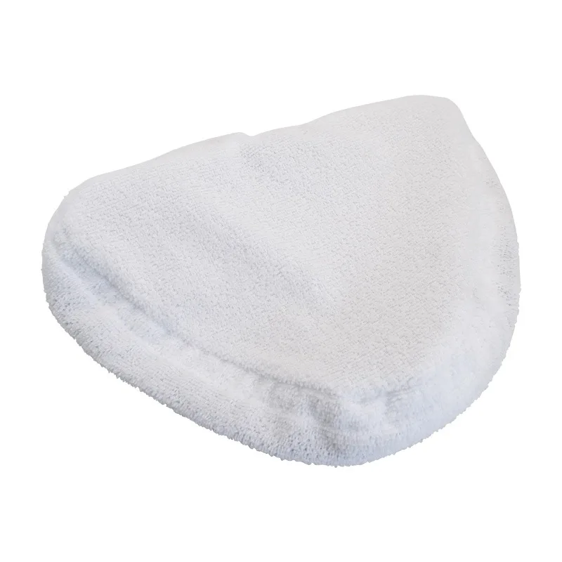 Фото Сменные треугольные насадки для швабр H2O X5 и паровых швабр Shark, белые треугольные чистящие насадки, моющиеся аксессуары для швабр. №4