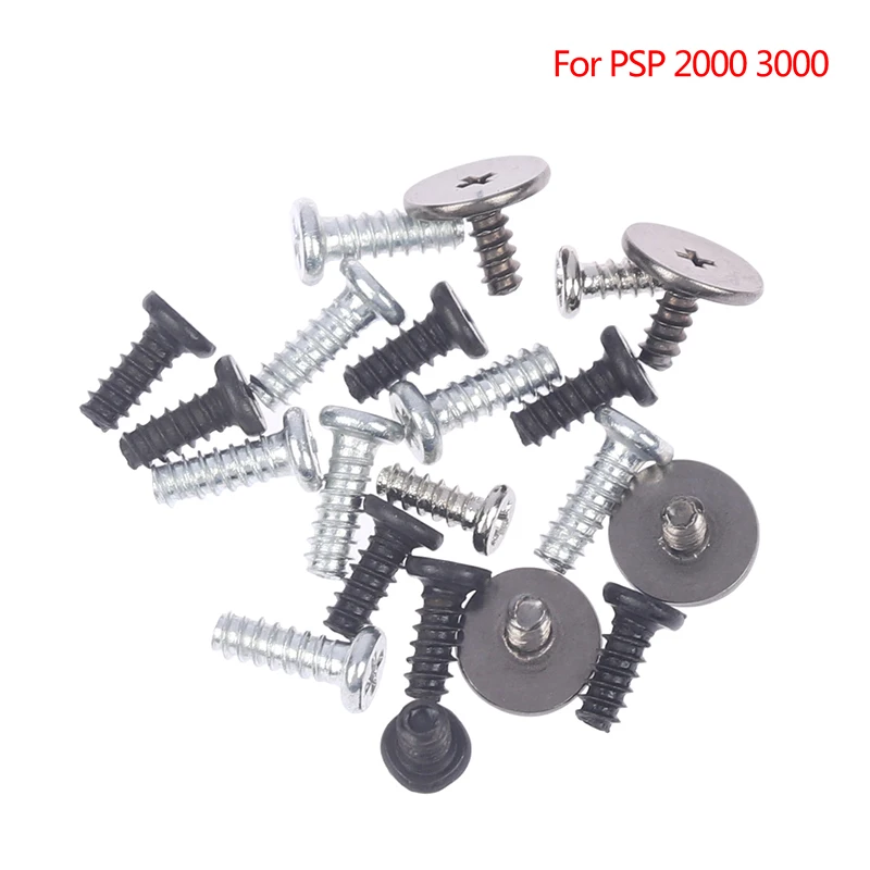 

1Set High Quality Metal Full Set Of Universal Screws Repair Replacement Parts For PSP 2000 3000 Maintenance Accessories