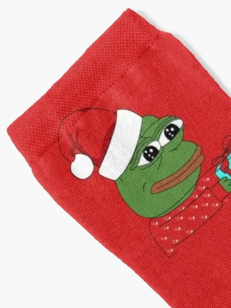 XMAS PEPE носки забавный подарок Crossfit модные аниме женские мужские