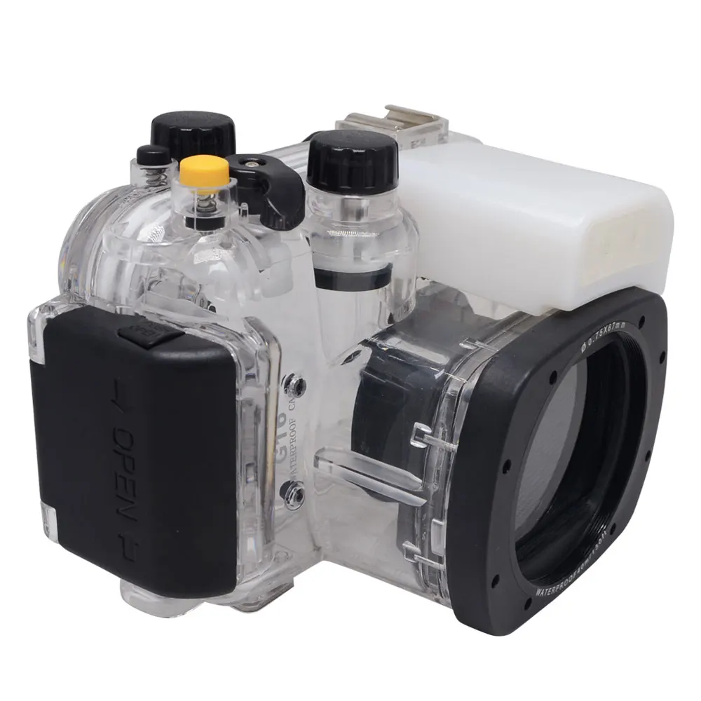 

Водонепроницаемый чехол Mcoplus для подводной камеры Canon EOS G16