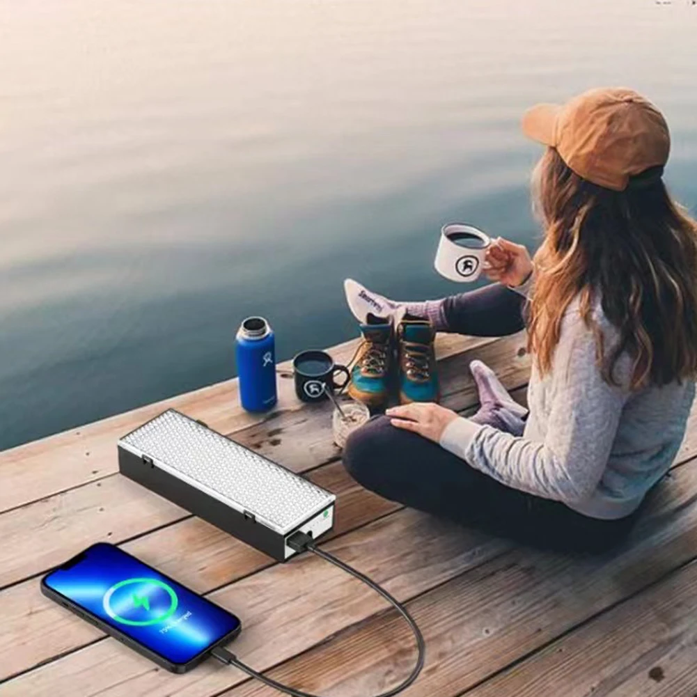 

Аварийная лампа на солнечной батарее с USB-зарядкой, водонепроницаемый садовый декоративный светильник с дистанционным управлением, портат...