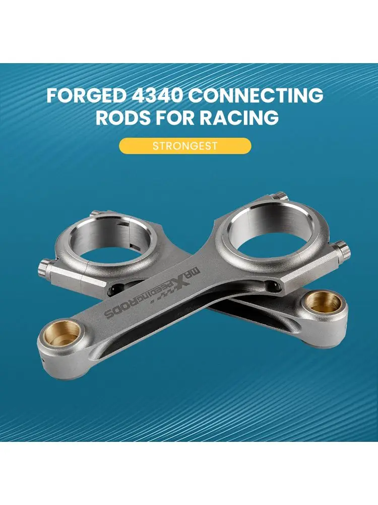 4 стальные шатуны для VW Golf MK1 Rabbit 1 6l Diesel + ARP 2000 болты 136 мм Shot Peen EN24 плавающий поршень