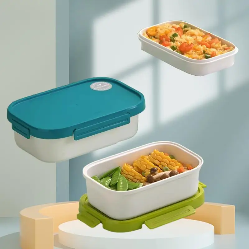 

CHAHUA Double Layer Partition Preservation Bento Box - The Ultimate Solution for Organized and Fresh Meals On-The-Go