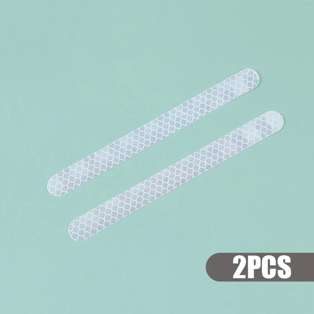 

2X универсальные автомобильные наклейки, зеркало заднего вида, светоотражающая полоса, предупреждающие наклейки для предотвращения столкновений, внешняя отражающая лента, светоотражающая полоса