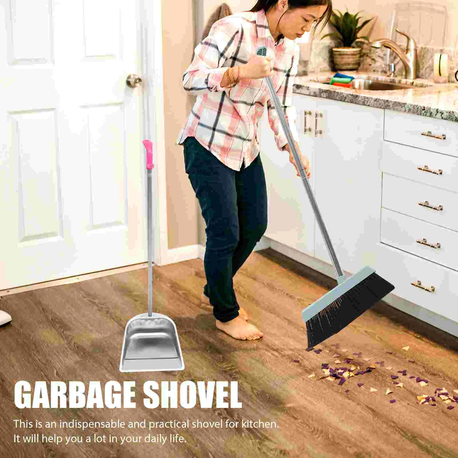 Вешалка для полотенец мусора малышей подставка пыли бесплатный совок кухонная