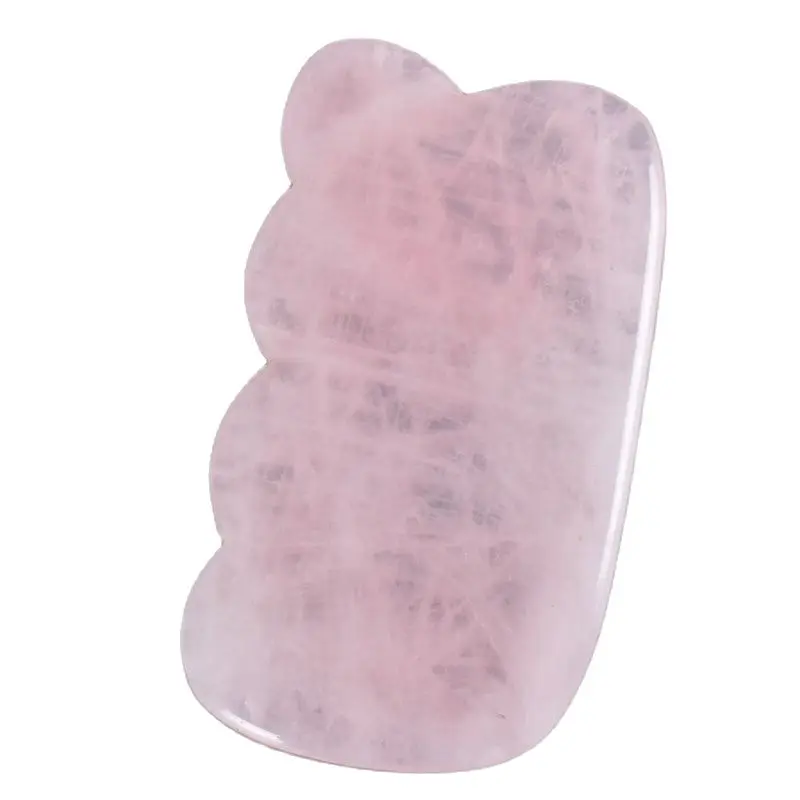 

Massage tool Natural Rose Quartz Gua Sha Tool Healing Stone Traditional Chinese Health Care Face Neck SPA Acupuncture Scraping