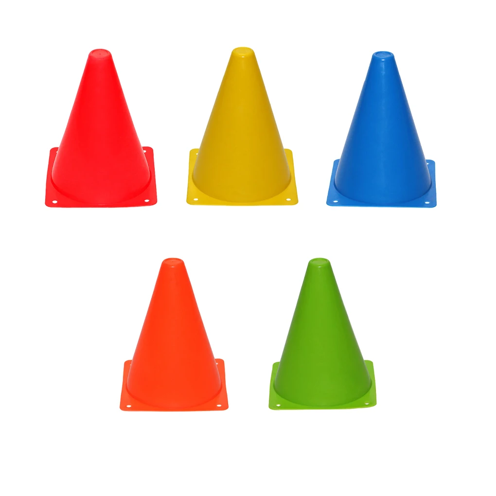 

3pcs PE Reflective Football Basketball Training Cones - Suitable For All Weathers Reduced Accidents Football Road Flat