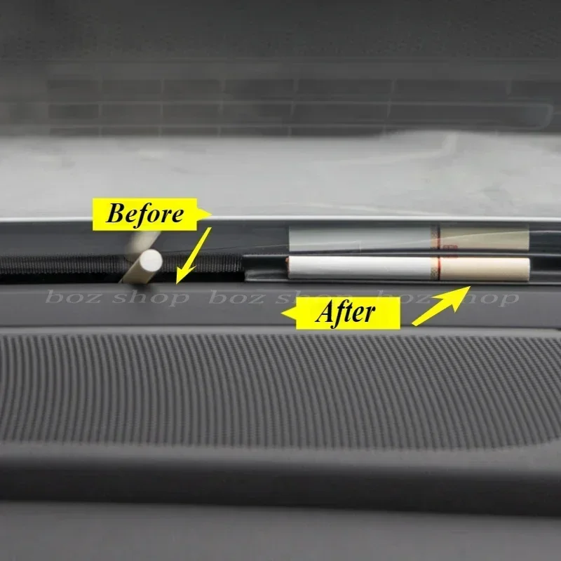 Для Audi Q4 e-tron 2022 2023 2024 уплотнительные ленты для центральной панели управления