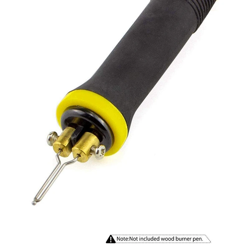 

15 Pcs High Impedance Tips Wood Burning Wire Ball Tips For 50W Or 100W Professional Wood Burning Kit