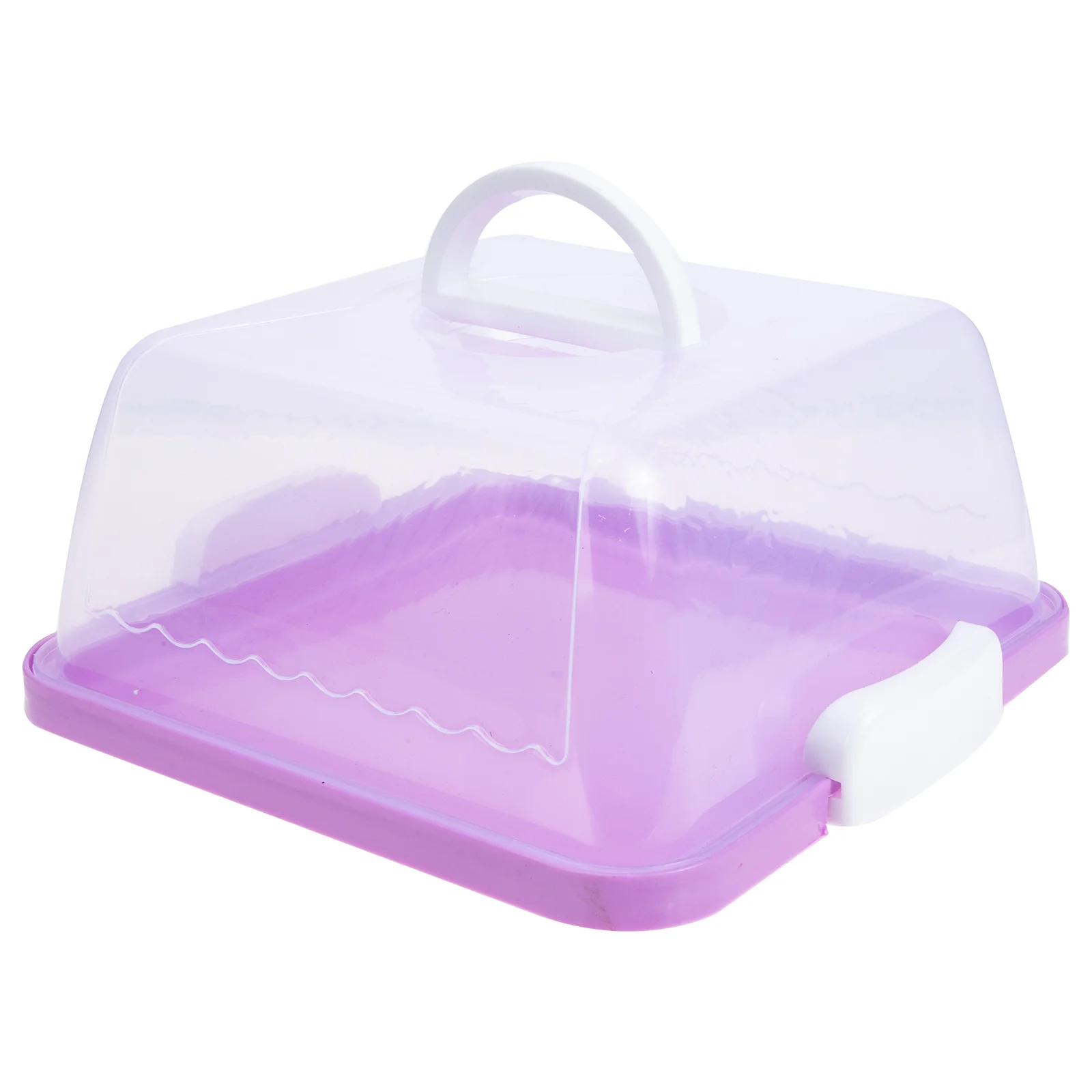 

Cake Box Carrier Container Cupcake Storage Holder Gift Mini Clear Portable Wedding Packing Lid Muffin Favor Handle Pastry