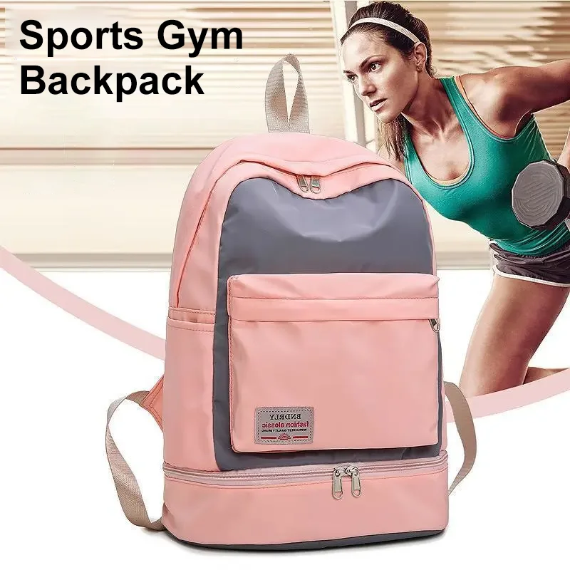 

Вместительный рюкзак для спортзала, модная женская спортивная сумка, Мужской Дорожный рюкзак, многофункциональная спортивная сумка для фитнеса, тренировок, плавания, йоги