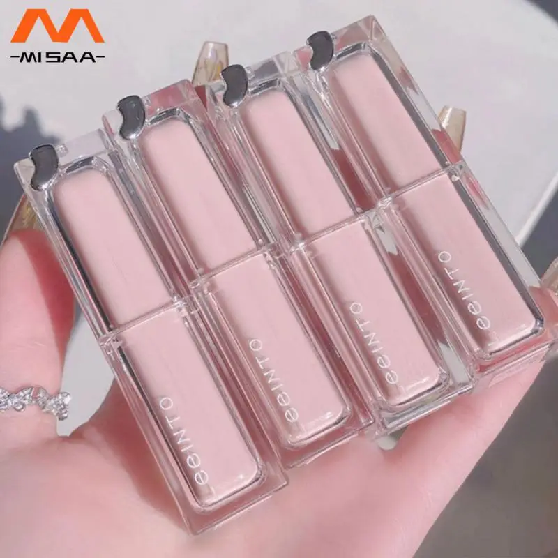 

2023 Velvet Lipstick Cute Lip Glaze Girl Pure Desire Casual Look Chestnut Red-brown Lip Mud Korean Makeup Girl Lipstick New