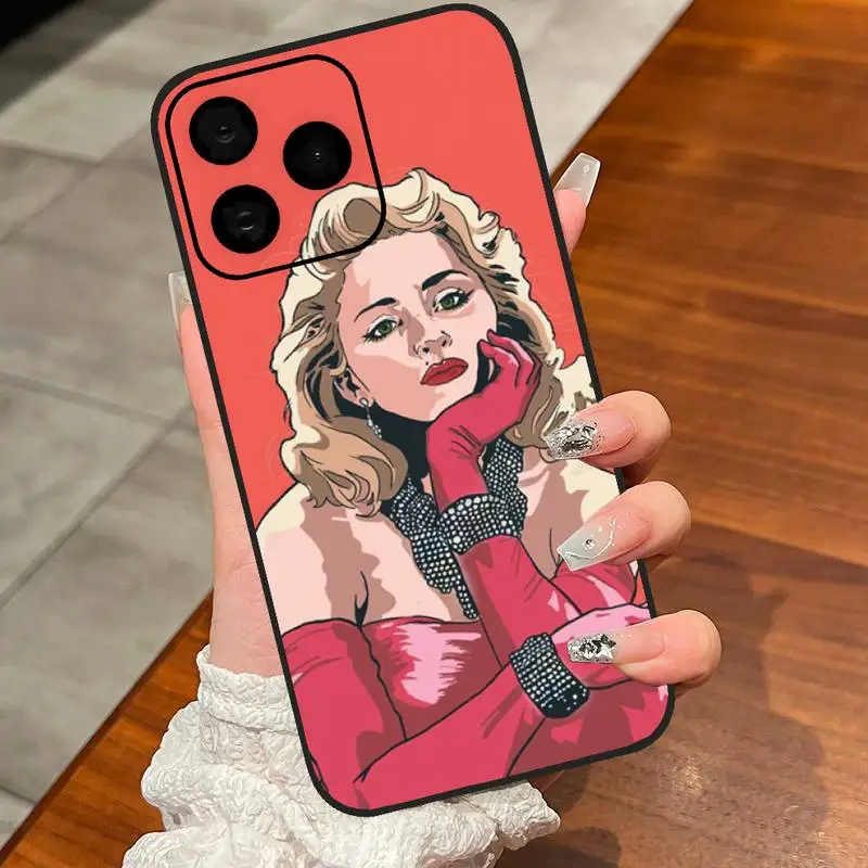 Чехол для телефона Певец Мадонна iPhone 7 8 Plus 11 12 13 Pro Max 14