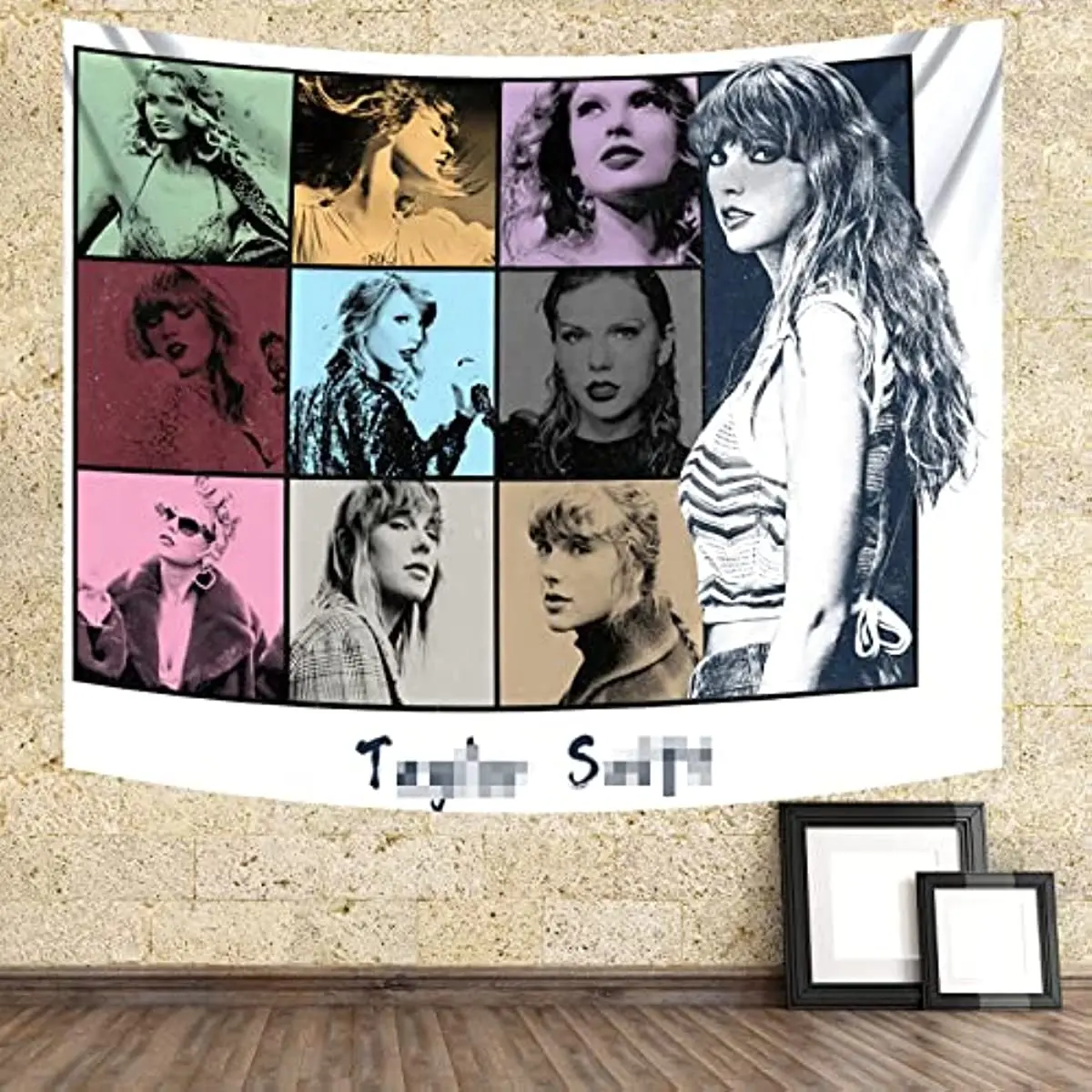 

Taylor Tapestry Swift Wall Hanging Taylor Fans Tapestry Banner Decor for Room Bedroom Wall Art College Dorm Decor