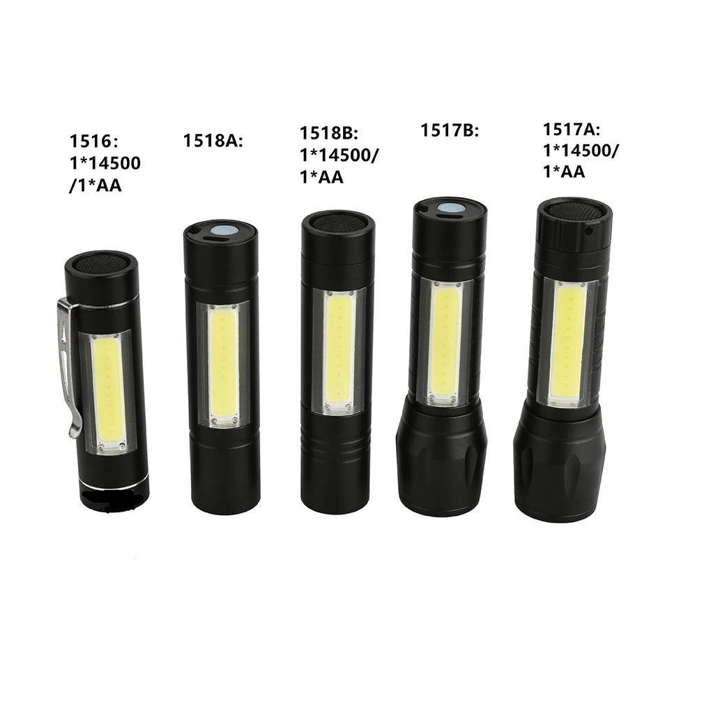 

Фонарик мини яркость COB ффонарь зажим Алюминиевая фотовспышка