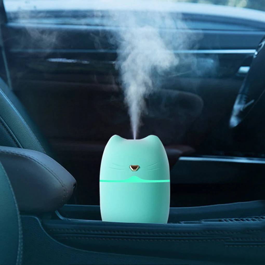 

Увлажнитель воздуха автомобильный Аккумуляторный с USB-зарядкой, 260 мл