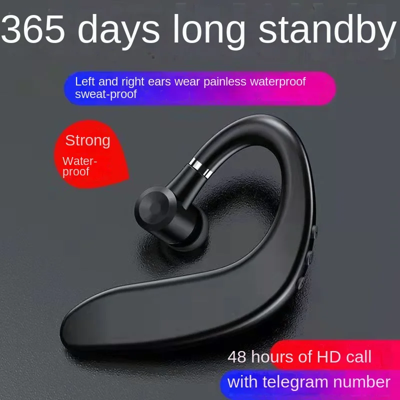 

Wireless Bluetooth Earphone Hanging Ear Mini Long Standby Business Sports Apple Millet OPPOvivo Universal