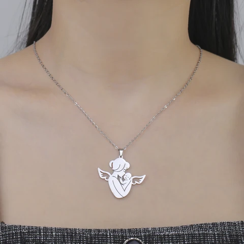 COOLTIME Семейные ожерелья из нержавеющей стали